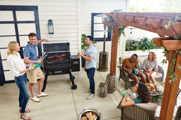 Lifestyle imagery outdoor living products