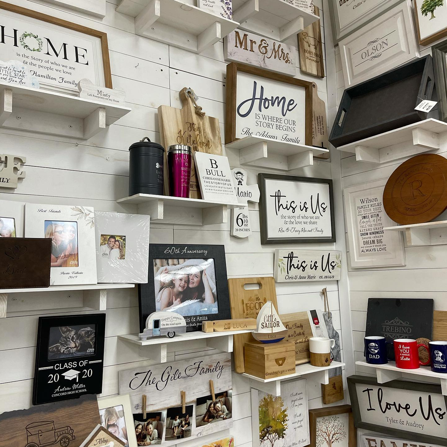 Laser engraving machine at bill's ace hardware concord